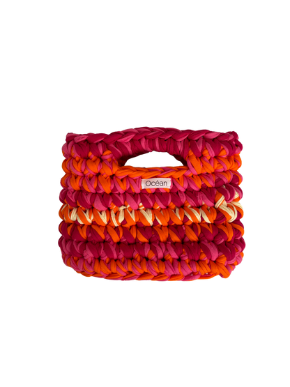 Sac crochet LE PALME - Tropical Océan