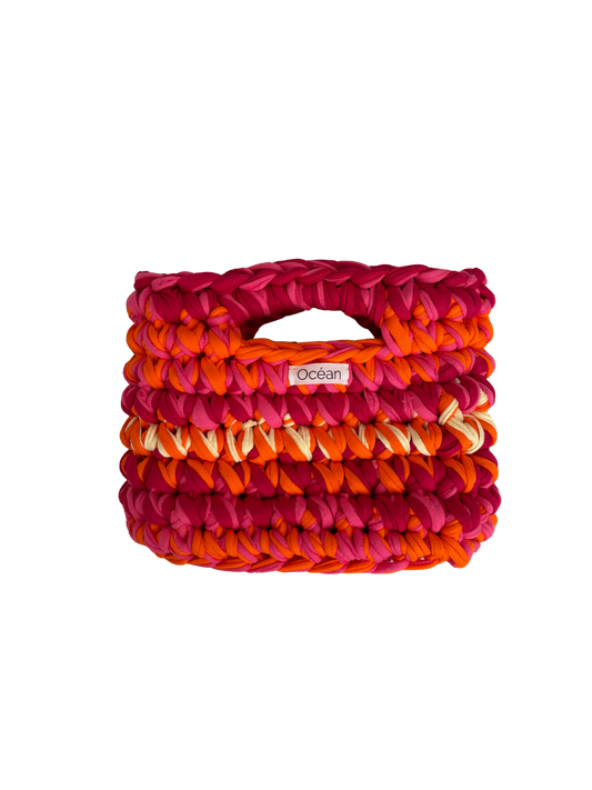 Sac crochet LE PALME - Tropical Océan