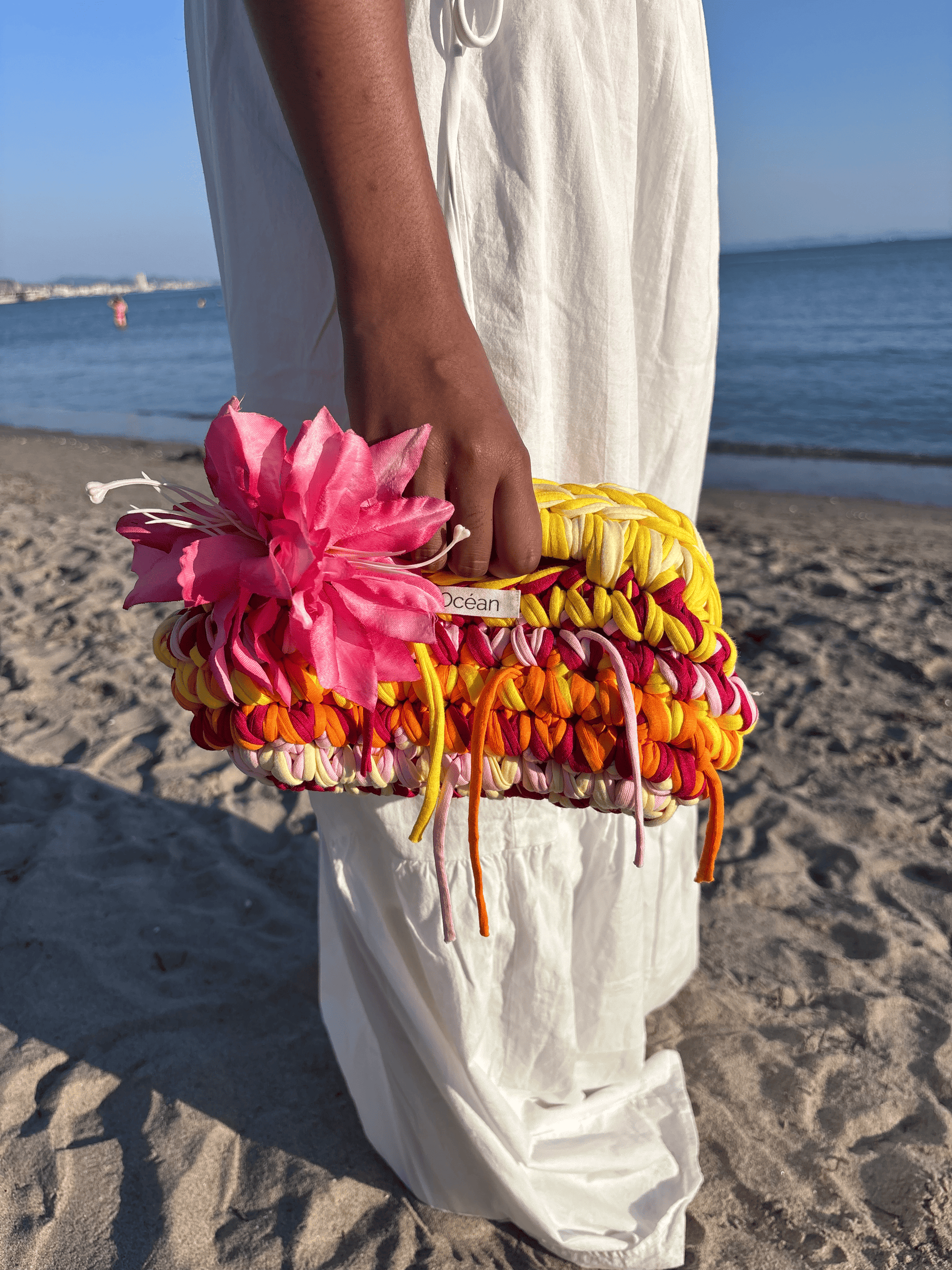 Sac crochet LE TIARÉ - Tropical Océan
