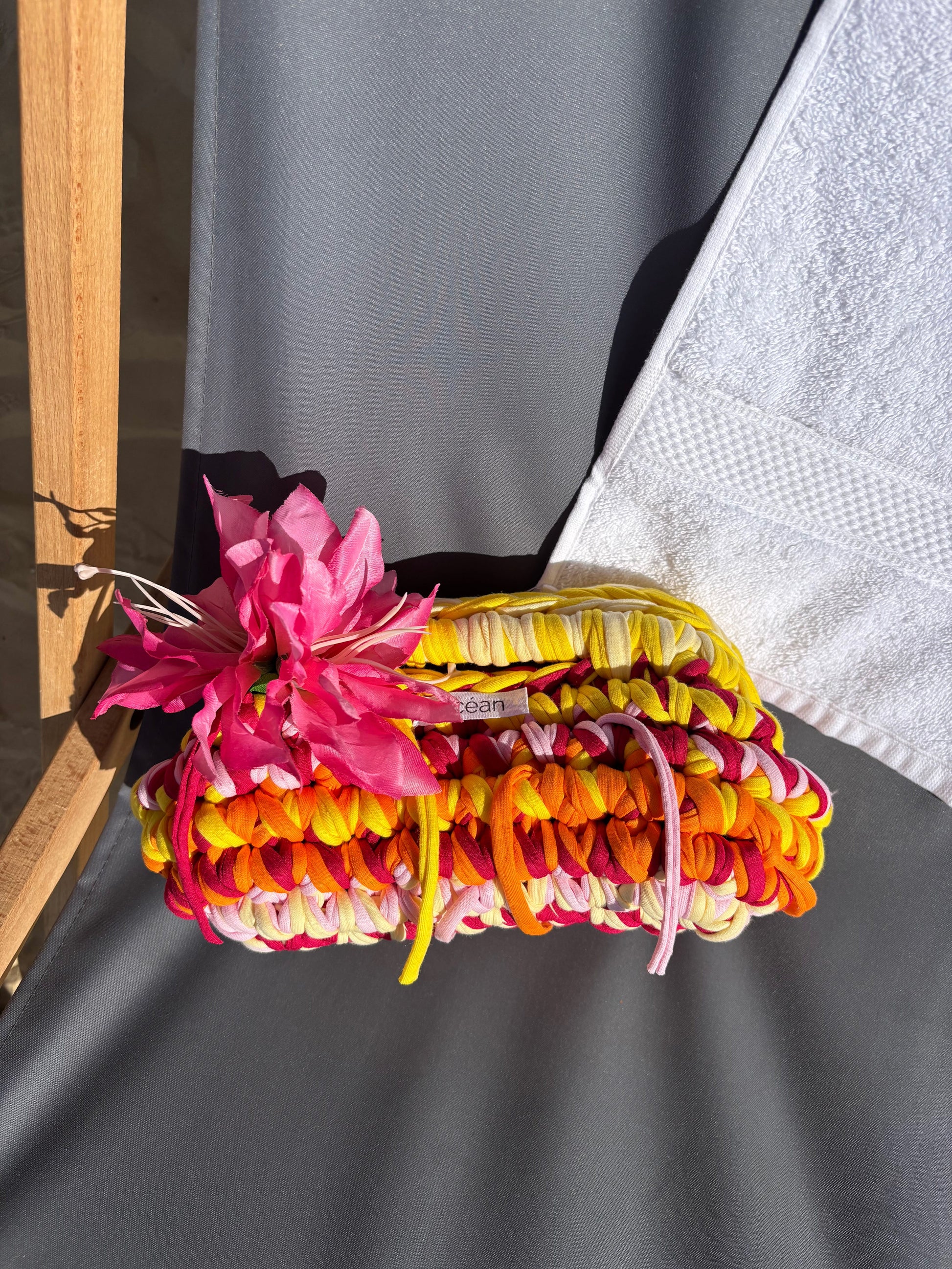 Sac crochet LE TIARÉ - Tropical Océan