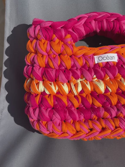 Sac crochet LE PALME - Tropical